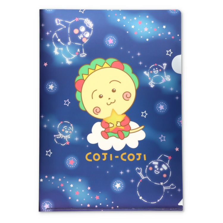 苺ちゃんページ コジコジ】メタリッククリアファイル（星）CJ3CF01 | まる子と
