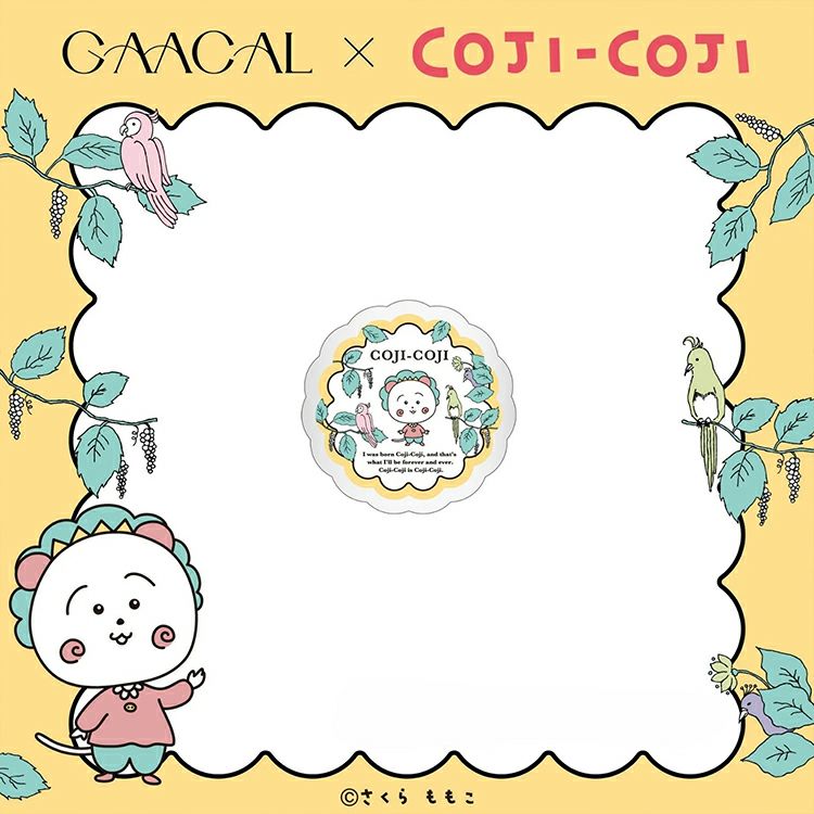 コジコジ】マスキングテープ（30th/コジコジと花と鳥）CJ5MT02