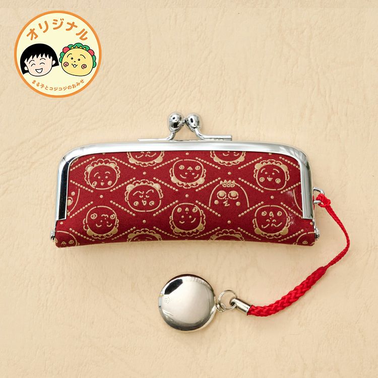 コジコジ】印傳屋 印鑑入れ（赤地白漆）【当店オリジナル】 | まる子と