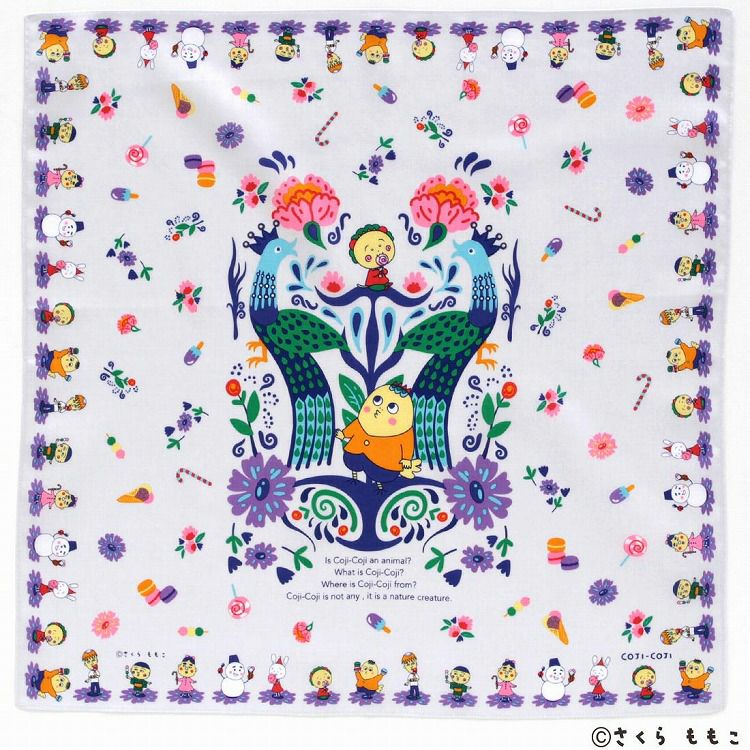 コジコジ】プリントハンカチ（次郎/GY）001718000203 | まる子と